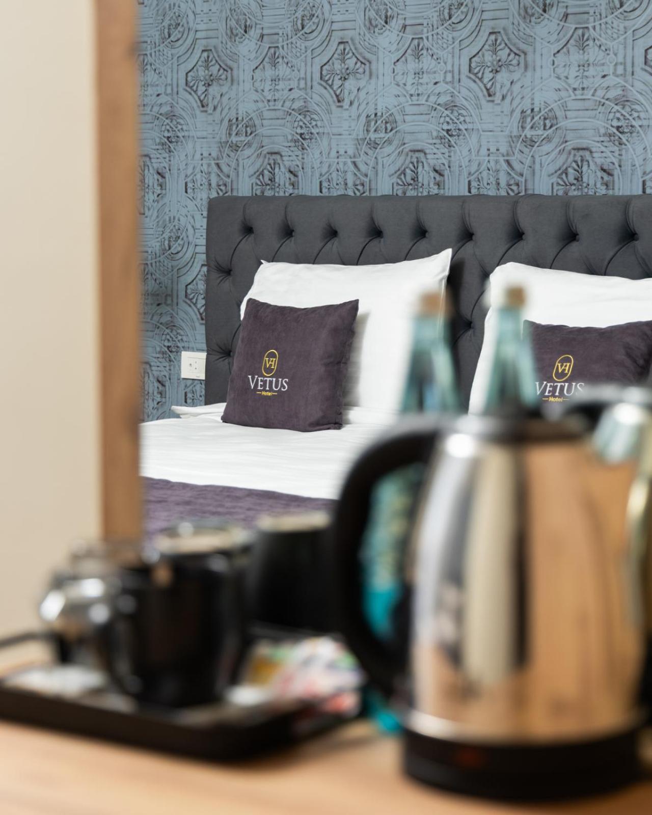 Vetus Hotel Prishtine Bagian luar foto